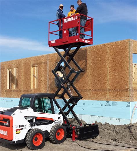 lifted skid steer|high lift skid steer.